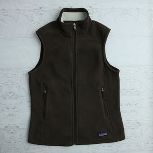 Patagoina Fleece Vest - Brown